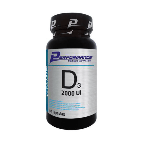 Imagem do produto Loja Vitamina D3 2000 Ui 100 Capsulas Performance Performance Nutrition