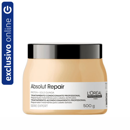 Imagem do produto Mascara Capilar L'oreal Professionnel Serie Expert Absolut Repair Gold Quinoa Protein 500G