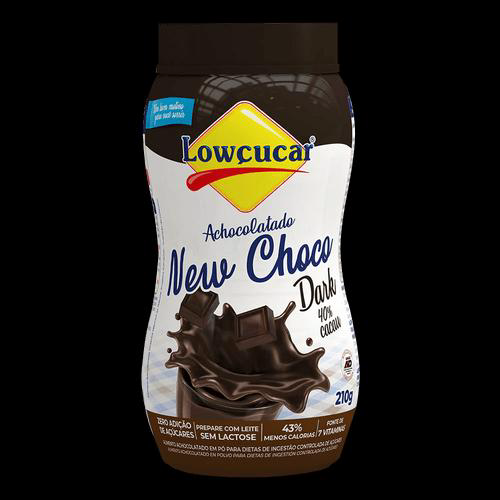 Imagem do produto Lowçucar New Choco Dark Achocolatado 210G