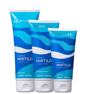 Lowell Extrato De Mirtilo Duo Home Care E Leave In 180Ml