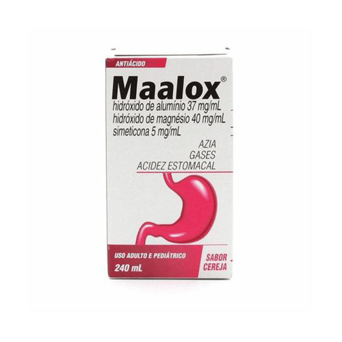 Imagem do produto Maalox - Suspensão Oral Sabor Cereja 240Ml