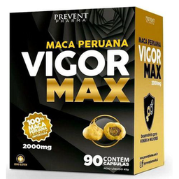 Imagem do produto Maçã Peruana Vigor Max 2000Mg Pura 90 Cápsulas Prevent Pharma