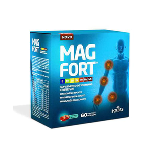 Imagem do produto Magfort Suplemento Vitaminas E Minerais 60 Cápsulas