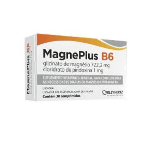 Imagem do produto Magneplus B6 30 Comprimidos