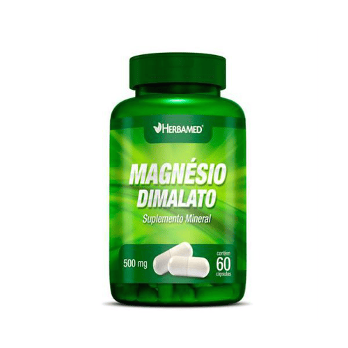 Imagem do produto Magnesio Dimalato 500Mg 60 Capsulas