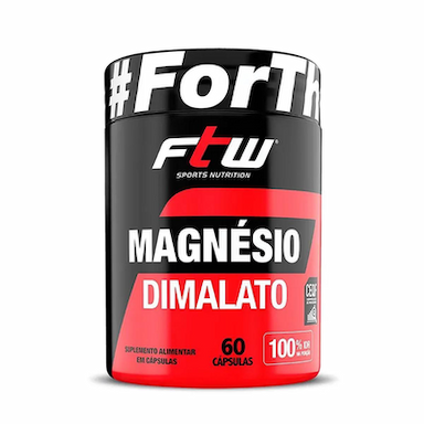 Magnesio Dimalato C/60 Caps - Ftw