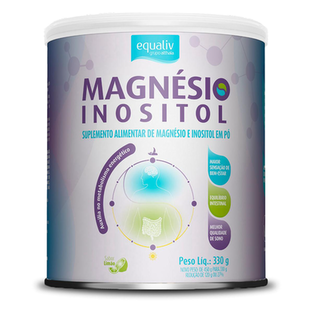Imagem do produto Magnésio Inositol Equaliv Sabor Limão 330G