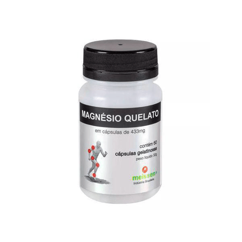 Imagem do produto Magnésio Quelato Meissen 60 Cápsulas De 433Mg