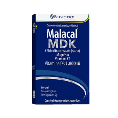 Imagem do produto Malacal Mdk 30 Comprimidos