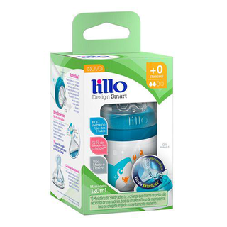 Imagem do produto Mamadeira Lillo Design Smart Azul 120Ml