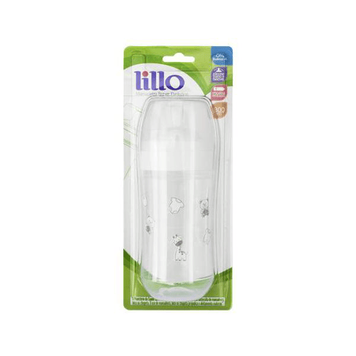 Imagem do produto Mamadeira Lillo Super Evolution Bico Em Silicone 260Ml Branca Desenhos Sortidos Ref 617701