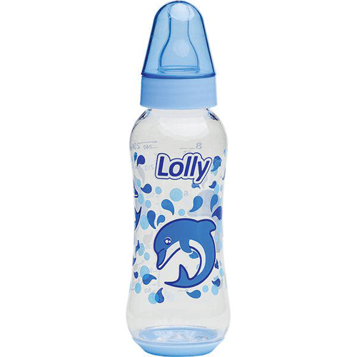 Mamadeira Lolly Baby Oceano Azul 250Ml Ref206001