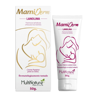 Imagem do produto Mamiderm Lanolina Multinature Creme Protetor Para Seios 50G