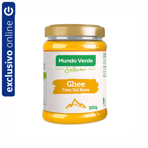 Imagem do produto Manteiga Ghee Com Sal Do Himalaia Mundo Verde Seleção 300G