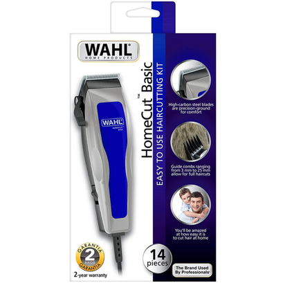 Imagem do produto Máquina De Cortar Cabelo Wahl Home Cut Basic Com 8 Pentes Ref:09155255520