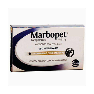 Imagem do produto Marbopet Cx. Com 10 Compr. 82,5Mg