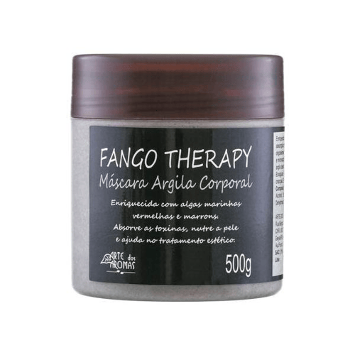 Máscara De Argila Corporal Natural Fango Therapy 500G Arte Dos Aromas Use Orgnico