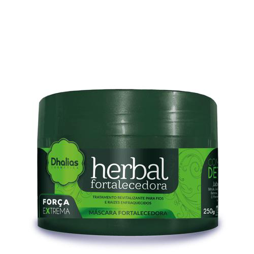 Imagem do produto Máscara De Hidratação Herbal Fortalecedora Dhalias 250G