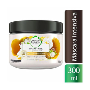 Mascara De Tratamento Herbal Essences Bio Renew Hidratacao Com Leite De Coco 300Ml