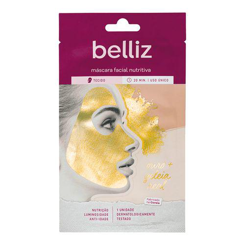 Imagem do produto Mascara Facial Belliz Ouro Nutritiva 1Un
