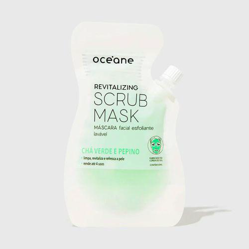 Imagem do produto Máscara Facial Esfoliante De Chá Verde E Pepino Revitalizing Scrub Mask 35Ml Océane