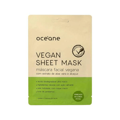 Imagem do produto Mascara Facial Oceane Folha Vegana 1 Unidade