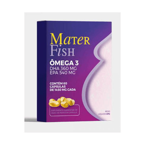 Mater Fish Com 60 Cápsulas