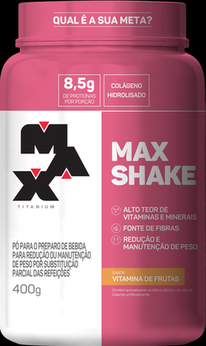 Imagem do produto Max Shake 400G Max Titanium Vitamina De Frutas