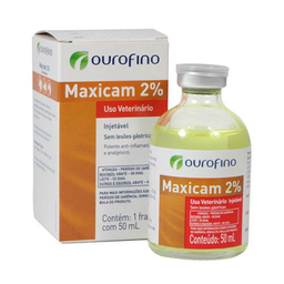 Imagem do produto Maxicam 2% Injetável Uso Veterinário 1 Frasco Ampola De 50Ml