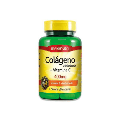 Maxinutri Colageno E Vitamina C 350 Mg 60 Cápsulas