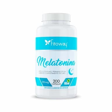 Melatonina 210Mcg C/200 Caps - Cápsulas Vegan