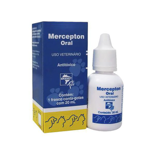 Imagem do produto Mercepton Gotas Uso Veterinário Com 20Ml