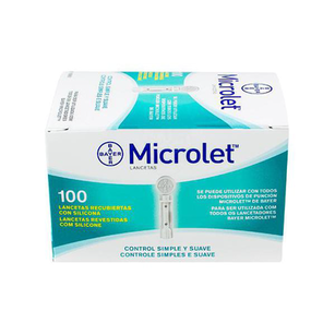 Imagem do produto Microlet Lanceta Perfurante Com 100 Unidades