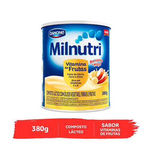 Imagem do produto Milnutri Vitamina De Frutas 380G