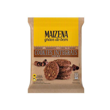 Imagem do produto Mini Cookie Integral De Cacau Maizena Grãos Do Bem 30G