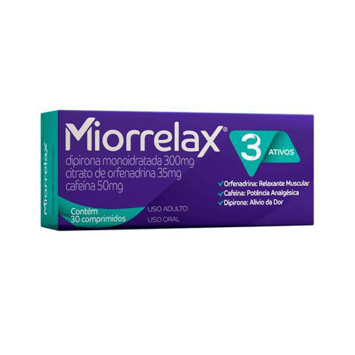 Imagem do produto Miorrelax 30 Comprimidos
