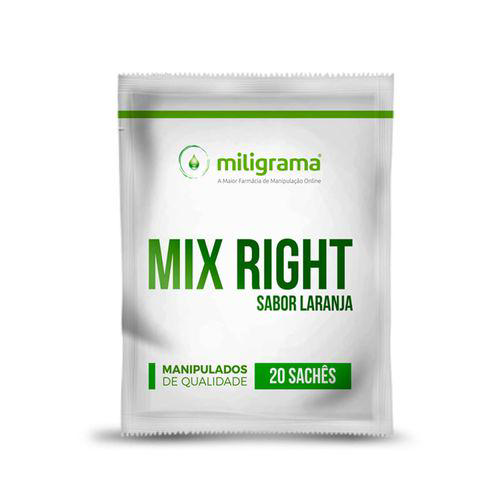 Imagem do produto Mix Right 10G 20 Sachês Sabor Laranja