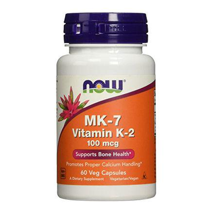 Imagem do produto Mk7 Vitamina K2 100Mcg Now Foods 60 Cápsulas