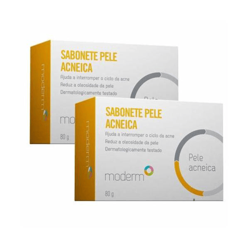 Imagem do produto Moderm - Sabonete Barra Pele Acneica 80Gr