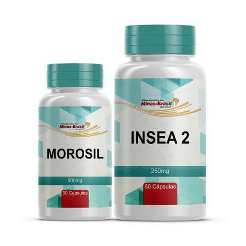 Imagem do produto Morosil 500Mg 30 Cápsulas + Insea 2 250Mg 60 Cápsulas