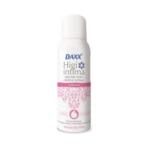 Imagem do produto Mousse Para Higiene Íntima Daxx Softcare 100Ml