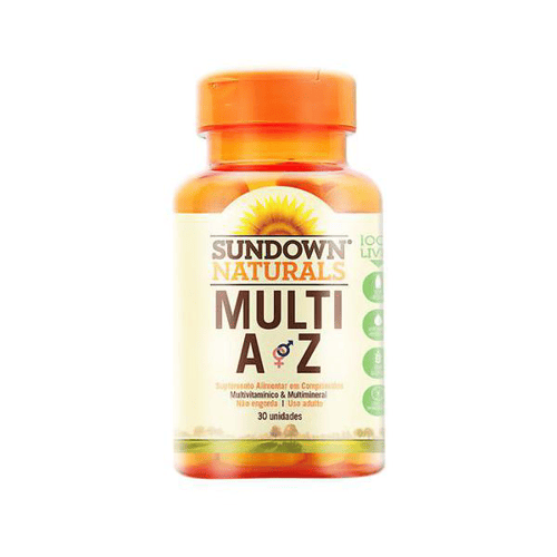 Imagem do produto Multi Az Sundown C/ 30 Comprimidos