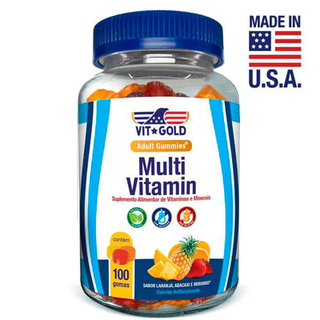 Imagem do produto Multi Vitamin Gummies Vitgold Com 100 Gomas