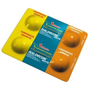 Imagem do produto Naldecon Noite Cartela Avulsa 4 Comprimidos