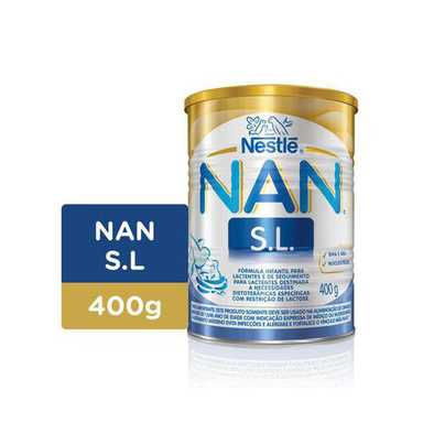Imagem do produto Nan Sem Lactose Com 400G - Nan Sem Lactose 400G