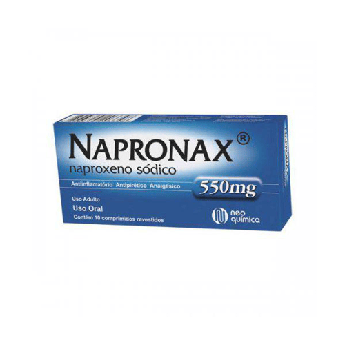Imagem do produto Napronax - 550Mg 10 Comprimidos