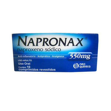 Napronax - 550Mg 10 Comprimidos