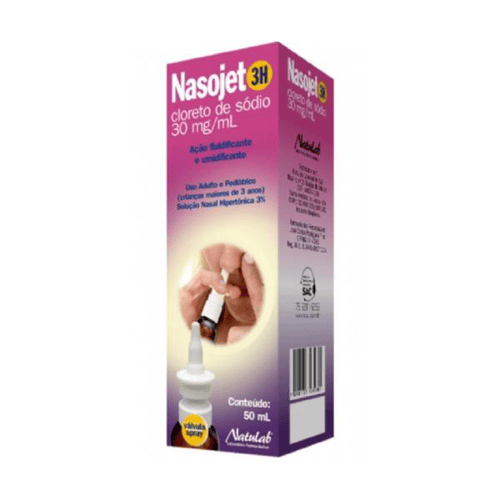 Imagem do produto Nasojet H Solução Nasal 3% 50Ml