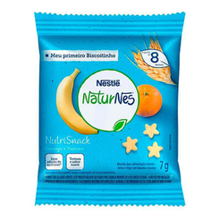 Imagem do produto Naturnes Nutrisnack Banana E Laranja 7G