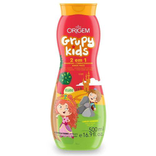 Imagem do produto Nazca Origem Grupy Kids Adeus Frizz Shampoo 2 Em 1 500Ml